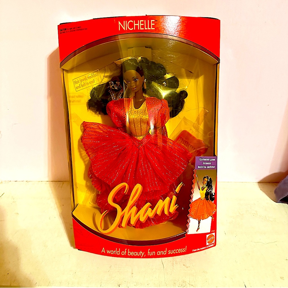 From 1991 Mattel, Nichelle Shani & the marvellous world of Shani & her friends.